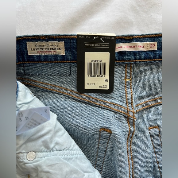 Levi’s RIBCAGE STRAIGHT ANKLE Jeans - Picture 7 of 10